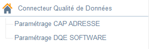 Menu CUSTOMER DATA de Retail Y2 avant la version 1.1.18