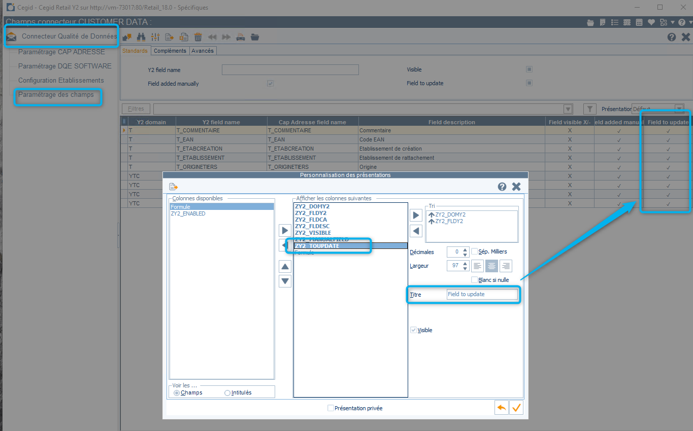 Retail Y2 ZY2_TOUPDATE option for allowing partner return updates